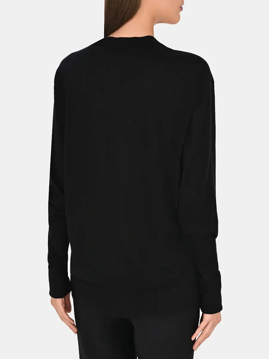 Пуловер из кашемира и шелка