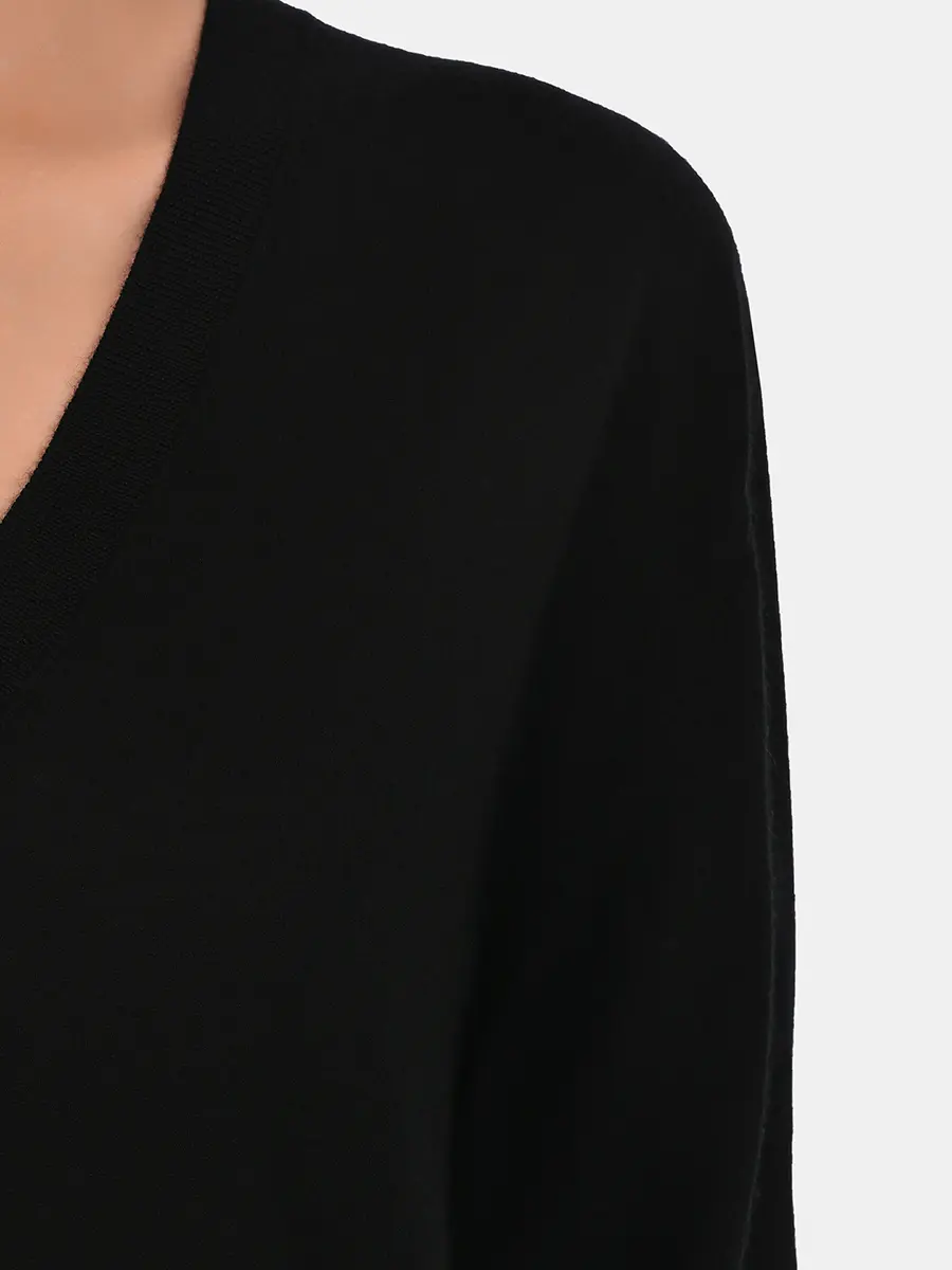 Пуловер из кашемира и шелка