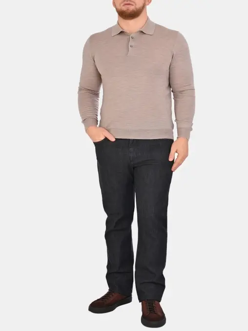 Поло шерстяное GRAN SASSO