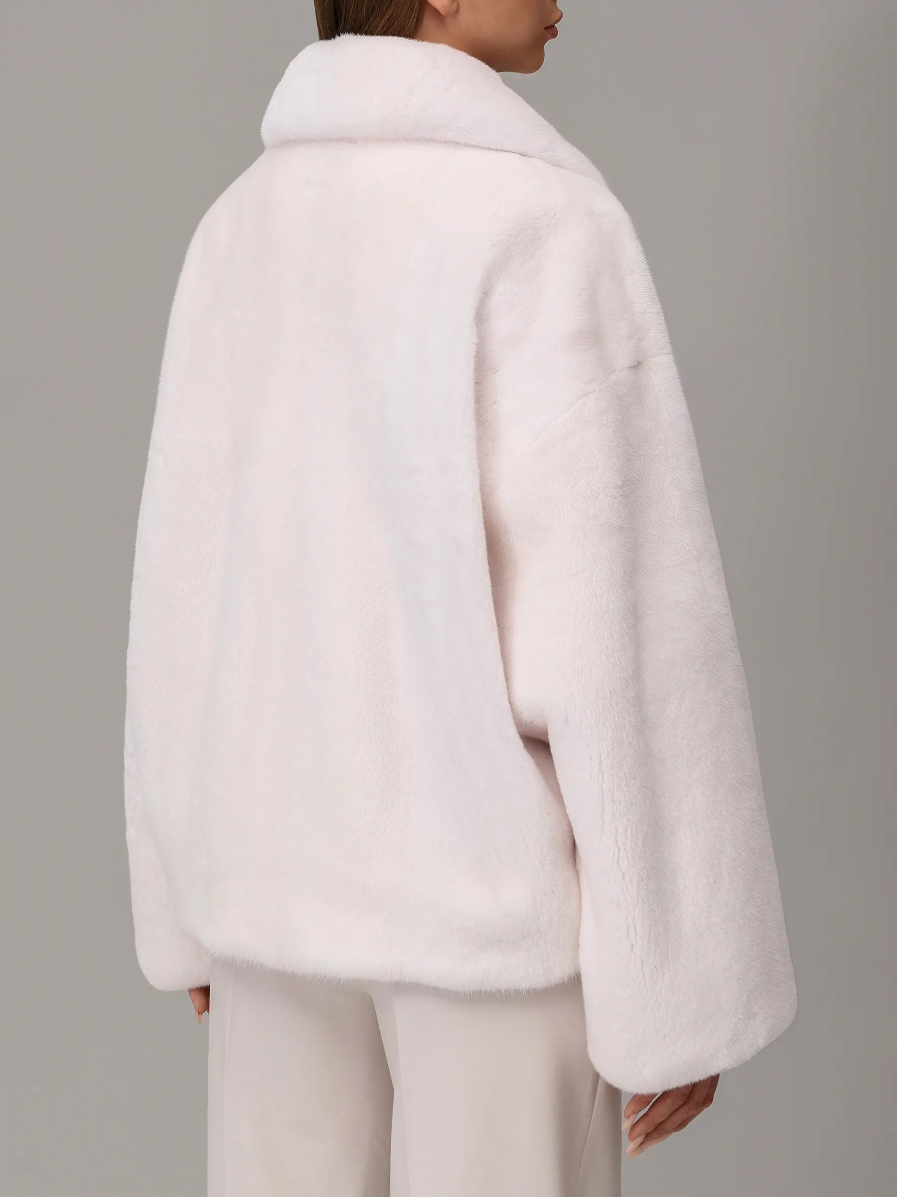 Полушубок норковый