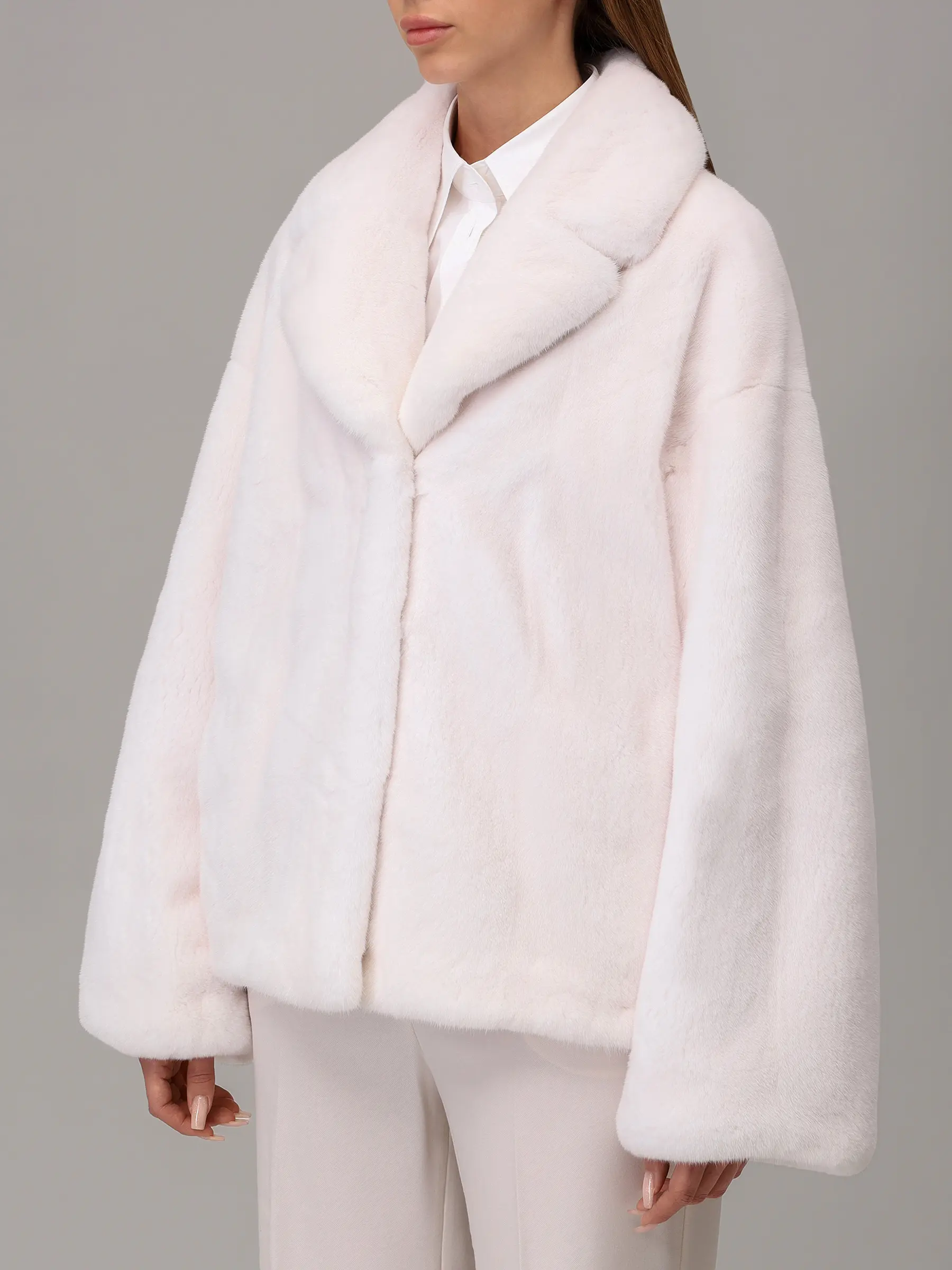 Полушубок норковый