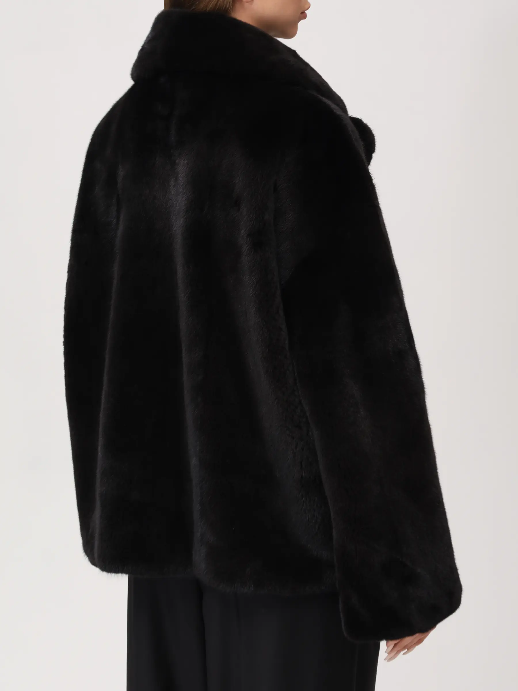 Полушубок норковый