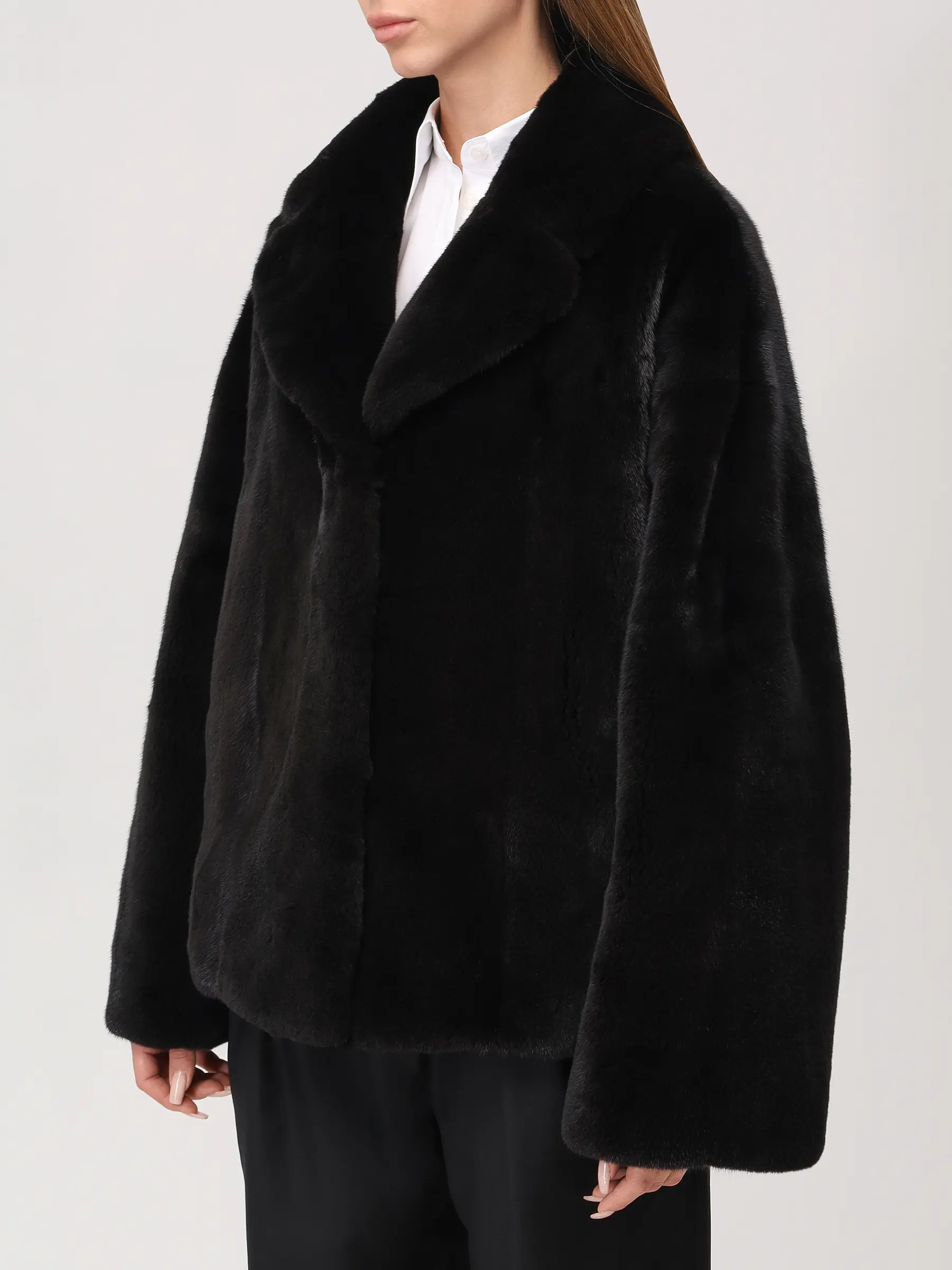 Полушубок норковый