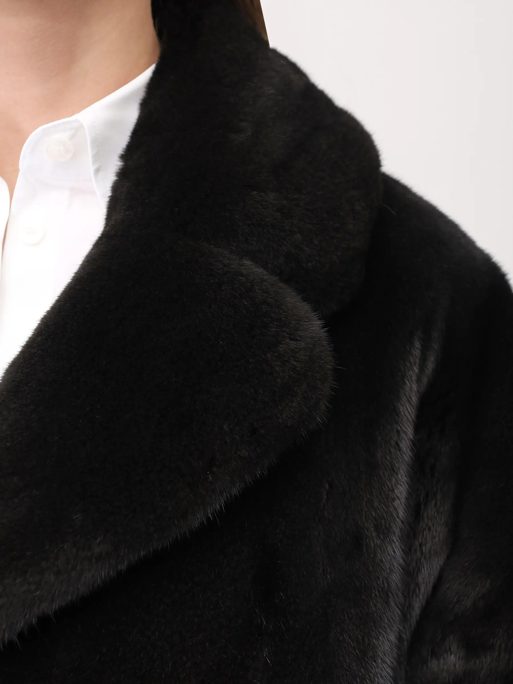 Полушубок норковый