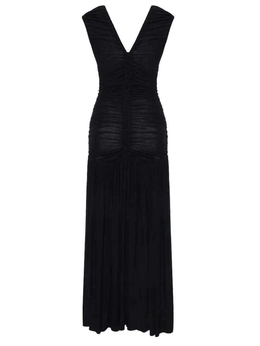 Платье из вискозы