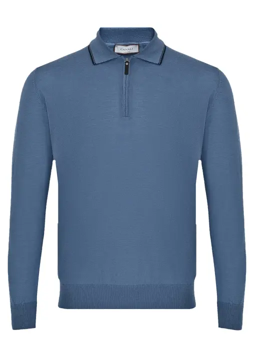 Поло шерстяное CANALI