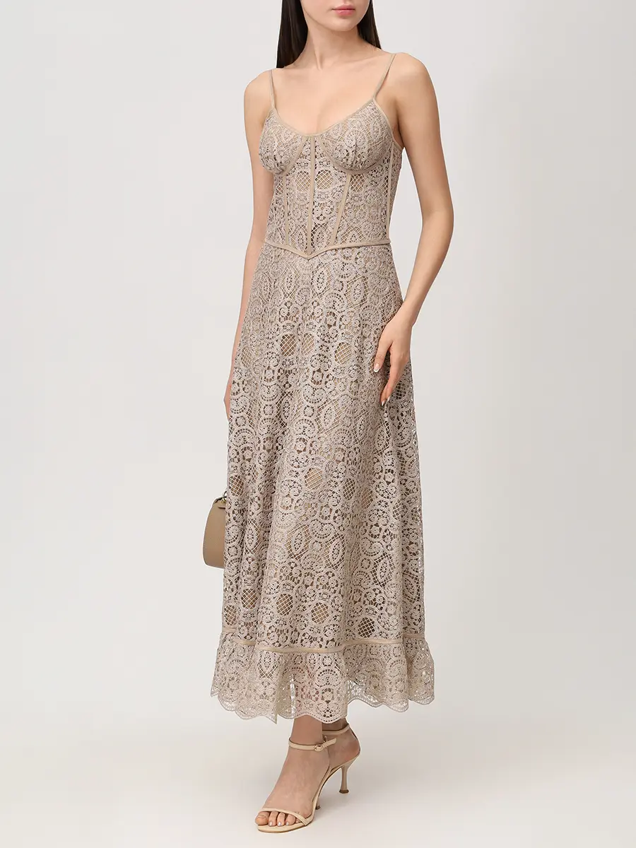 Платье кружевное