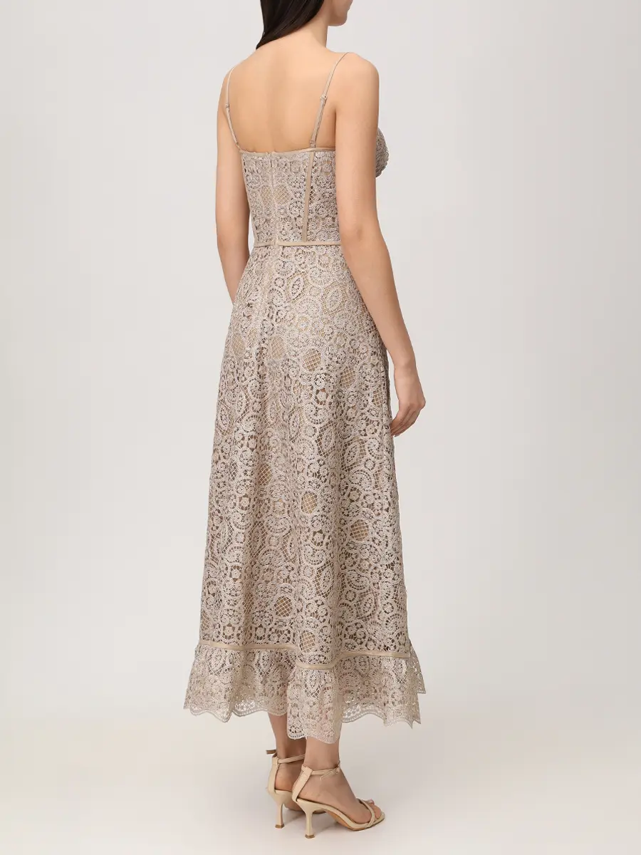 Платье кружевное