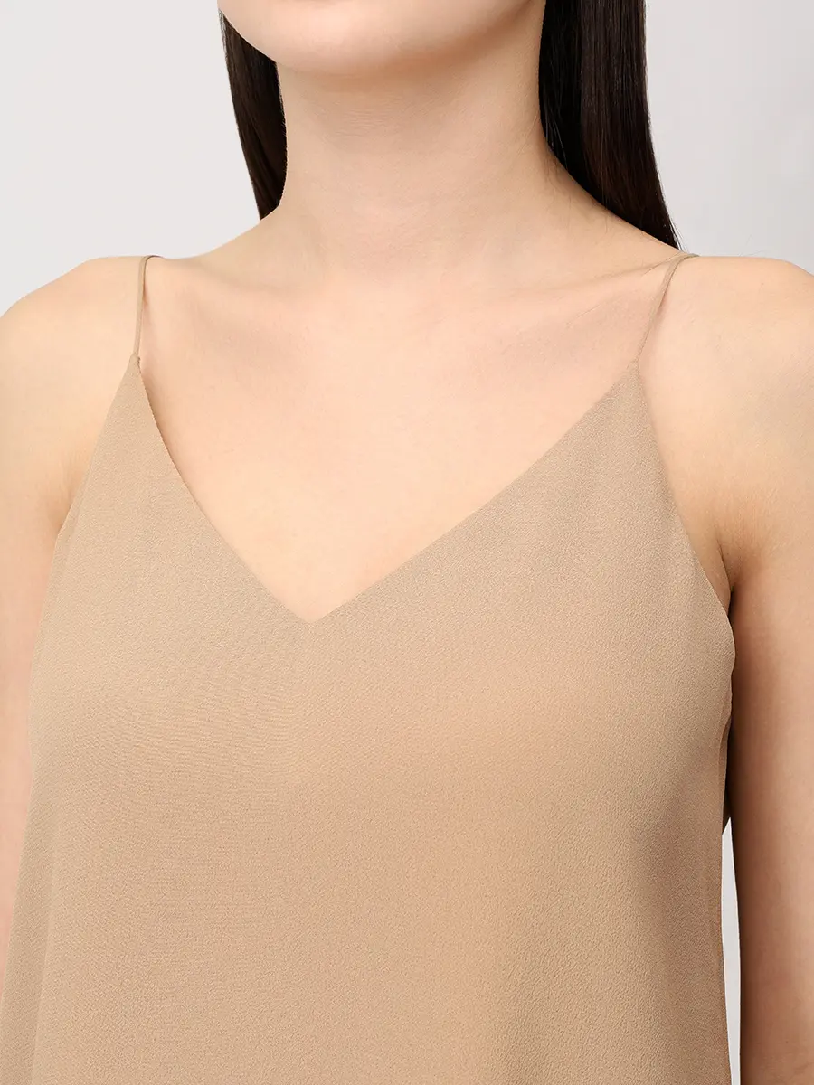 Топ из вискозы и шелка