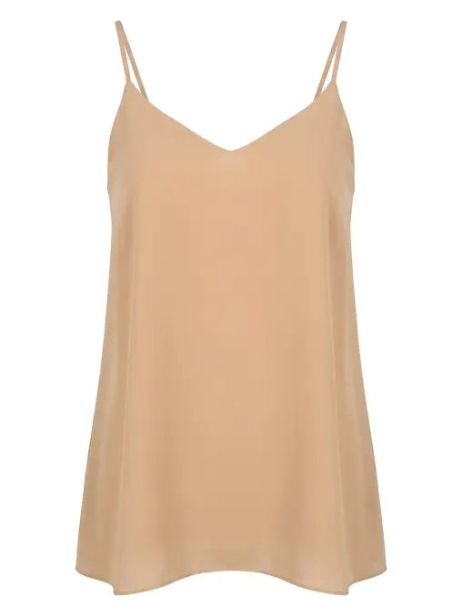 Топ из вискозы и шелка SHATU