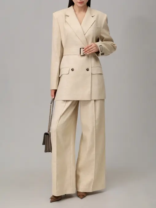 Брюки однотонные SHATU