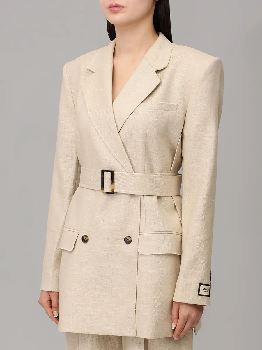 Пиджак однотонный