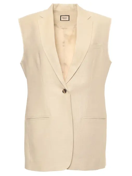 Жилет однотонный SHATU