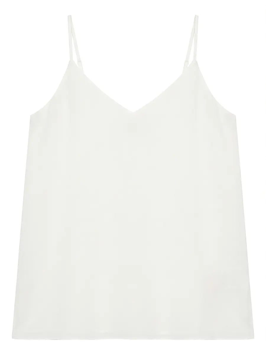 Топ из вискозы и шелка