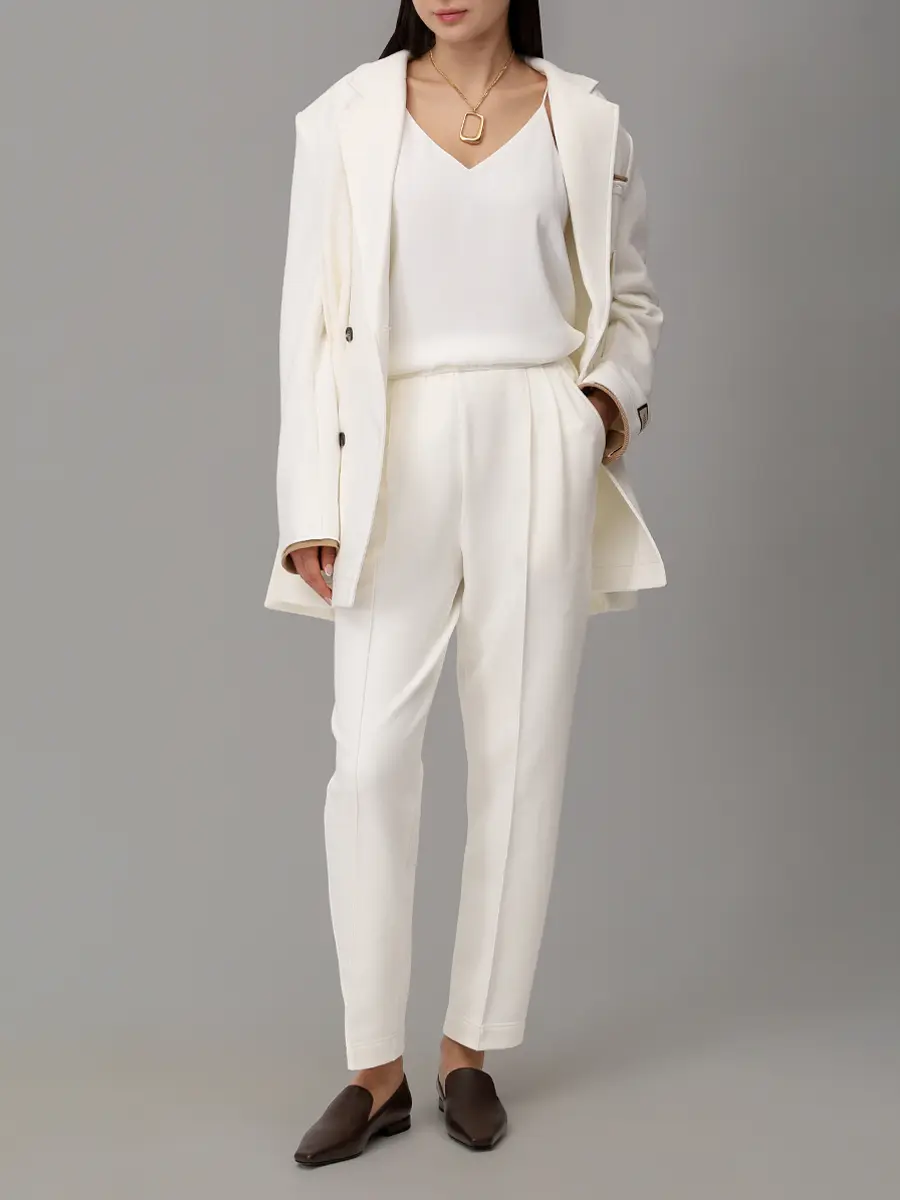 Топ из вискозы и шелка