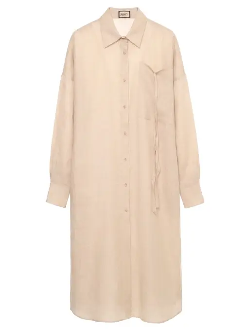 Блуза однотонная SHATU