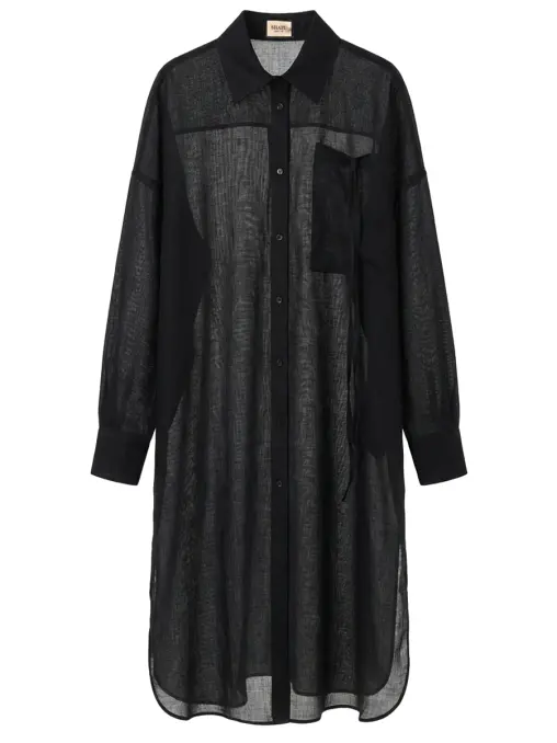 Блуза однотонная SHATU