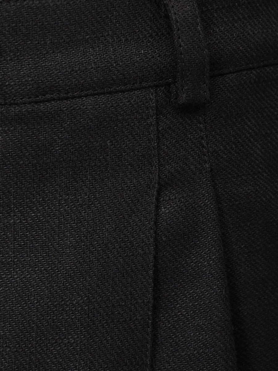 Брюки однотонные