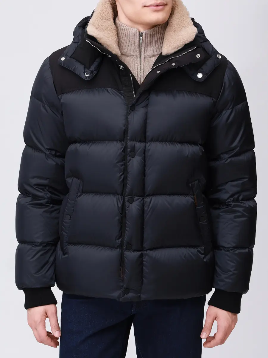 Пуховик стеганый