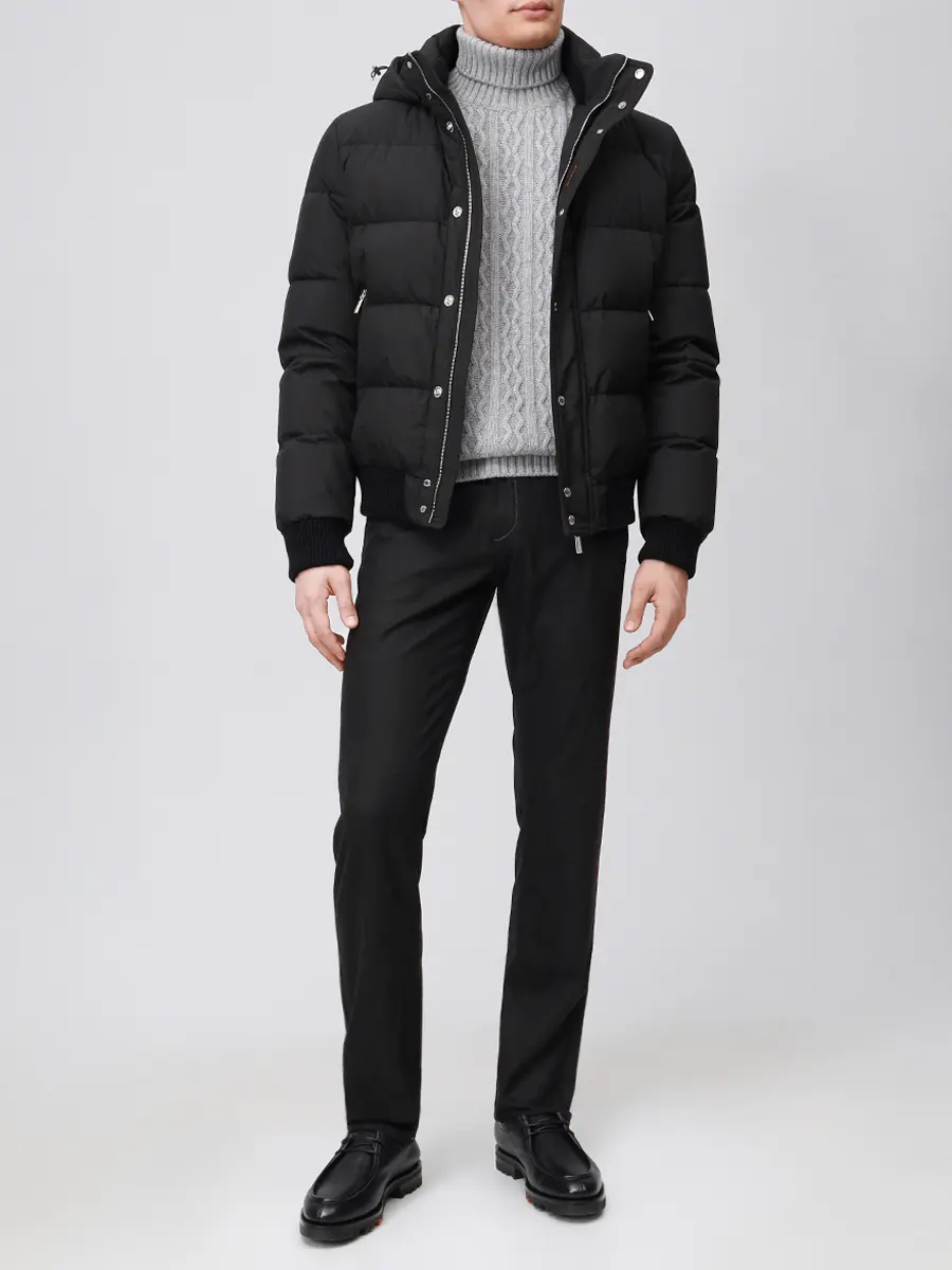 Пуховик стеганый