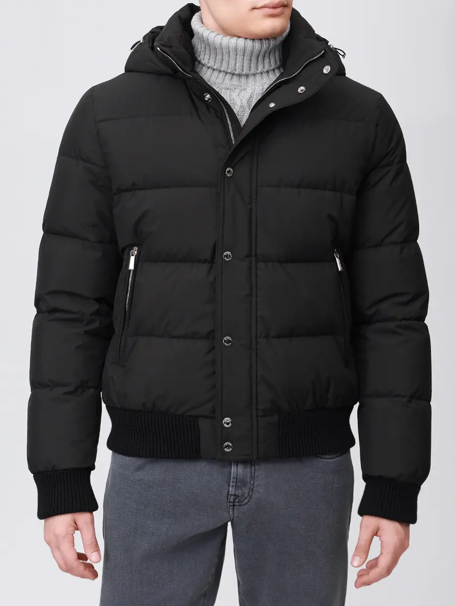 Пуховик стеганый