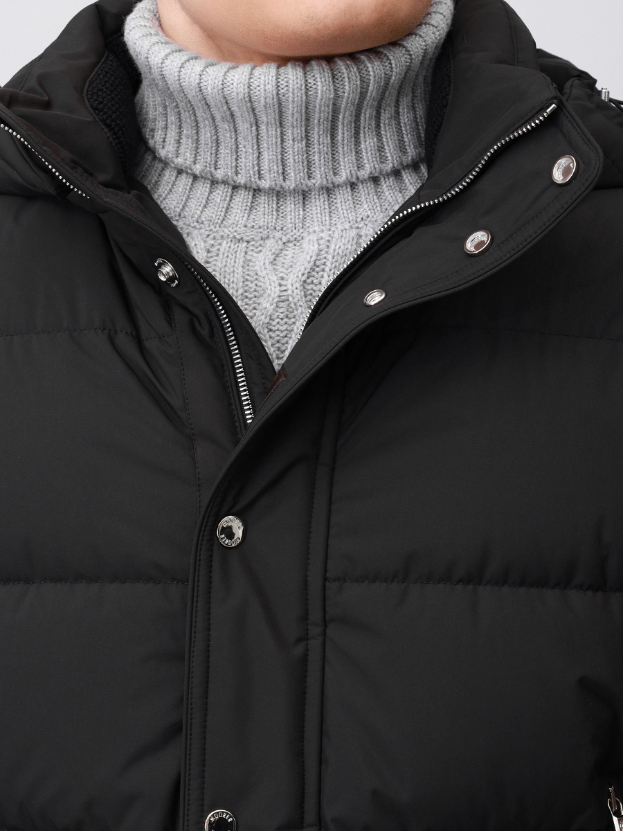 Пуховик стеганый