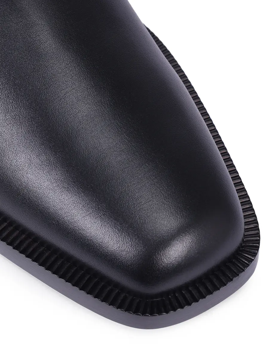 Сапоги кожаные