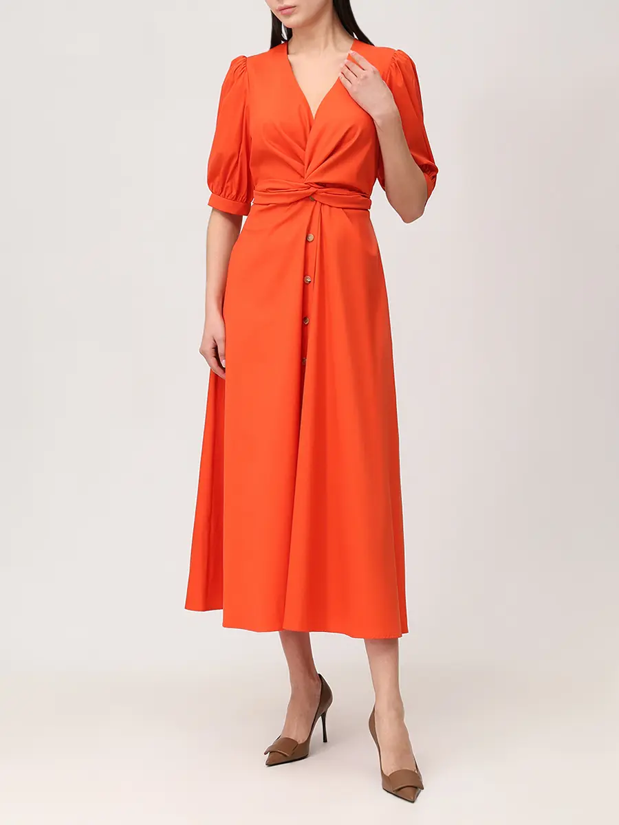 Платье хлопковое