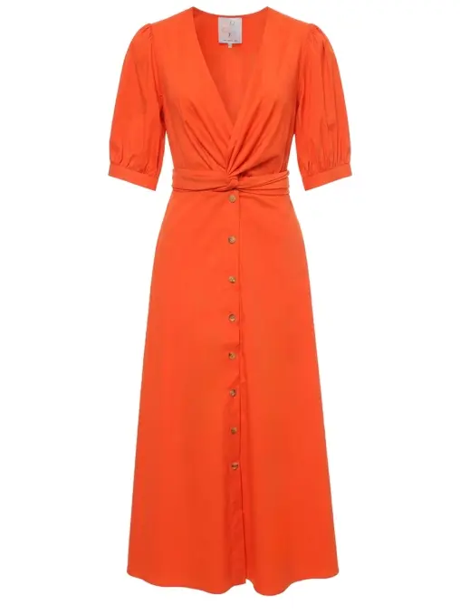 Платье хлопковое OLOLOL