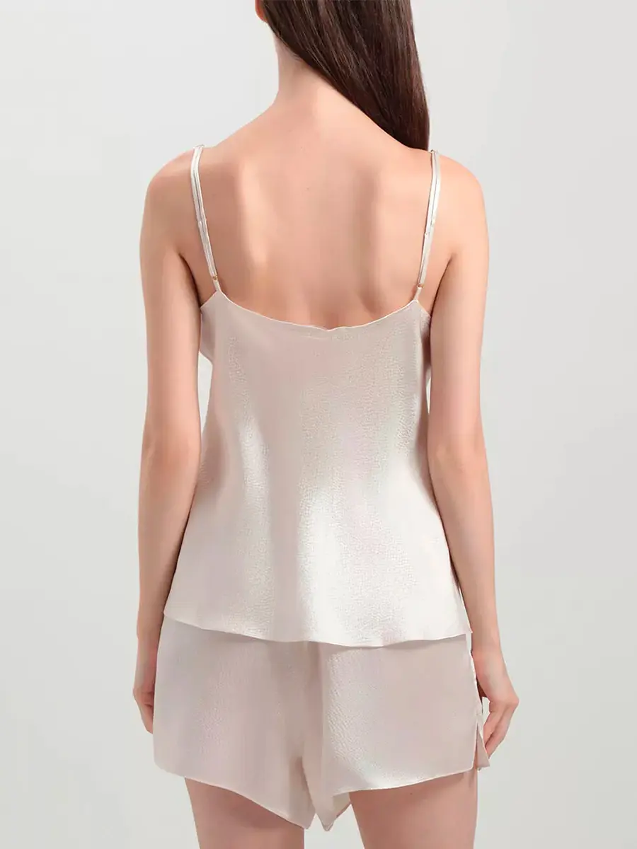 Пижама шелковая