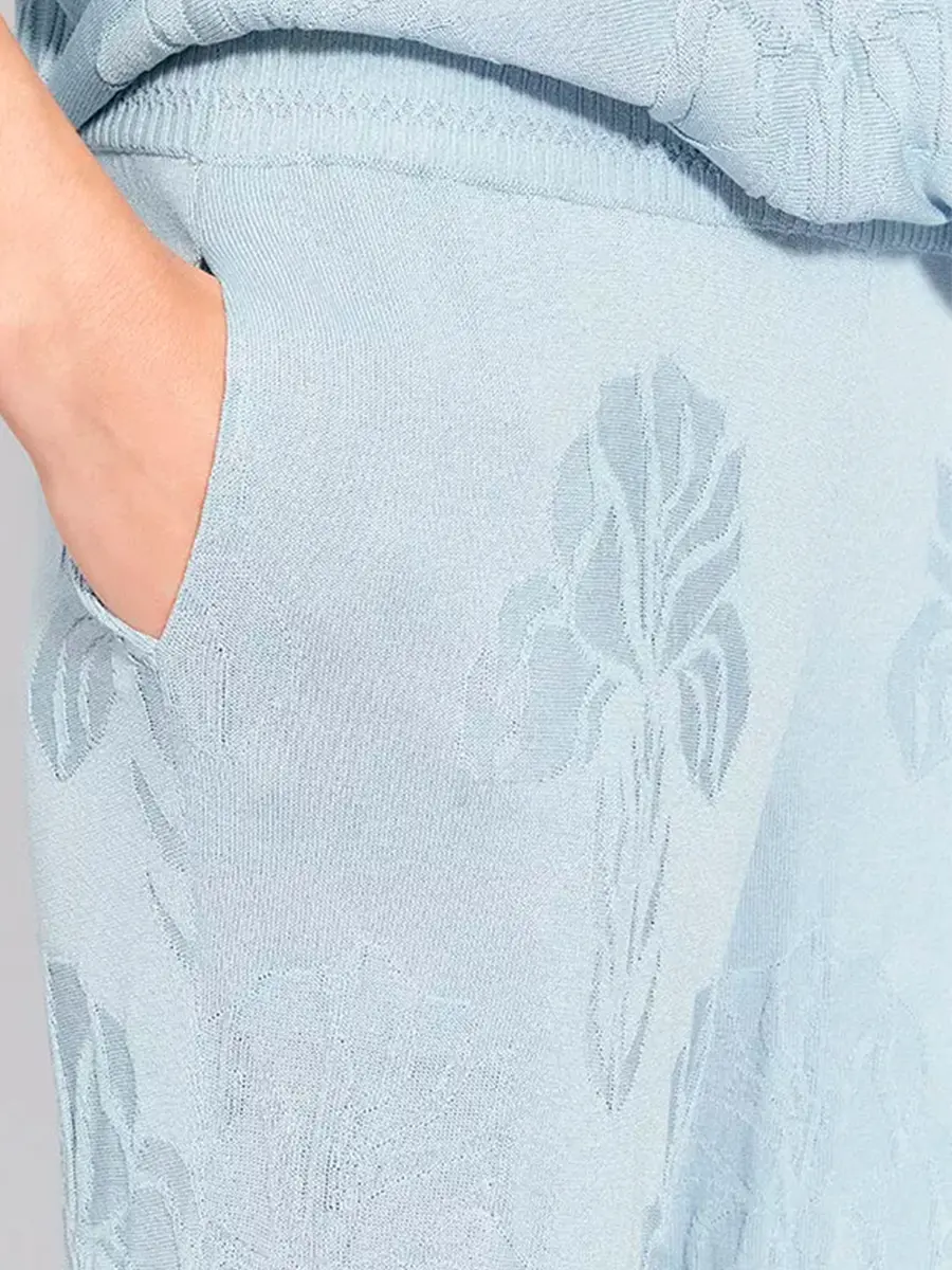 Джоггеры из шелка и вискозы