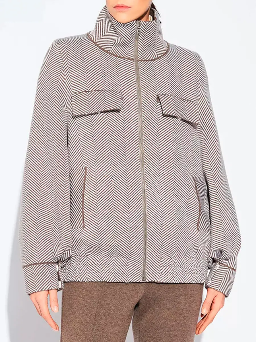 Куртка шерстяная