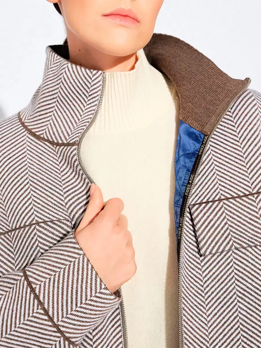 Куртка шерстяная