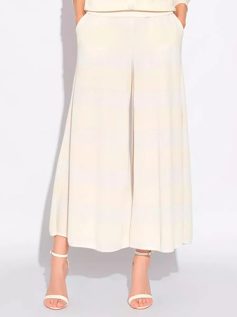 Кюлоты из шелка и вискозы