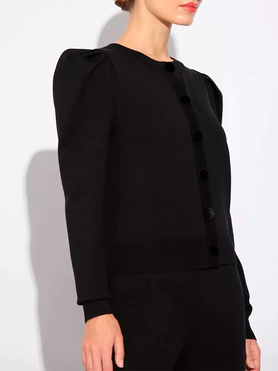 Жакет из шелка и вискозы