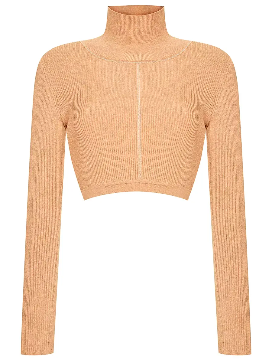 Джемпер из шелка и вискозы