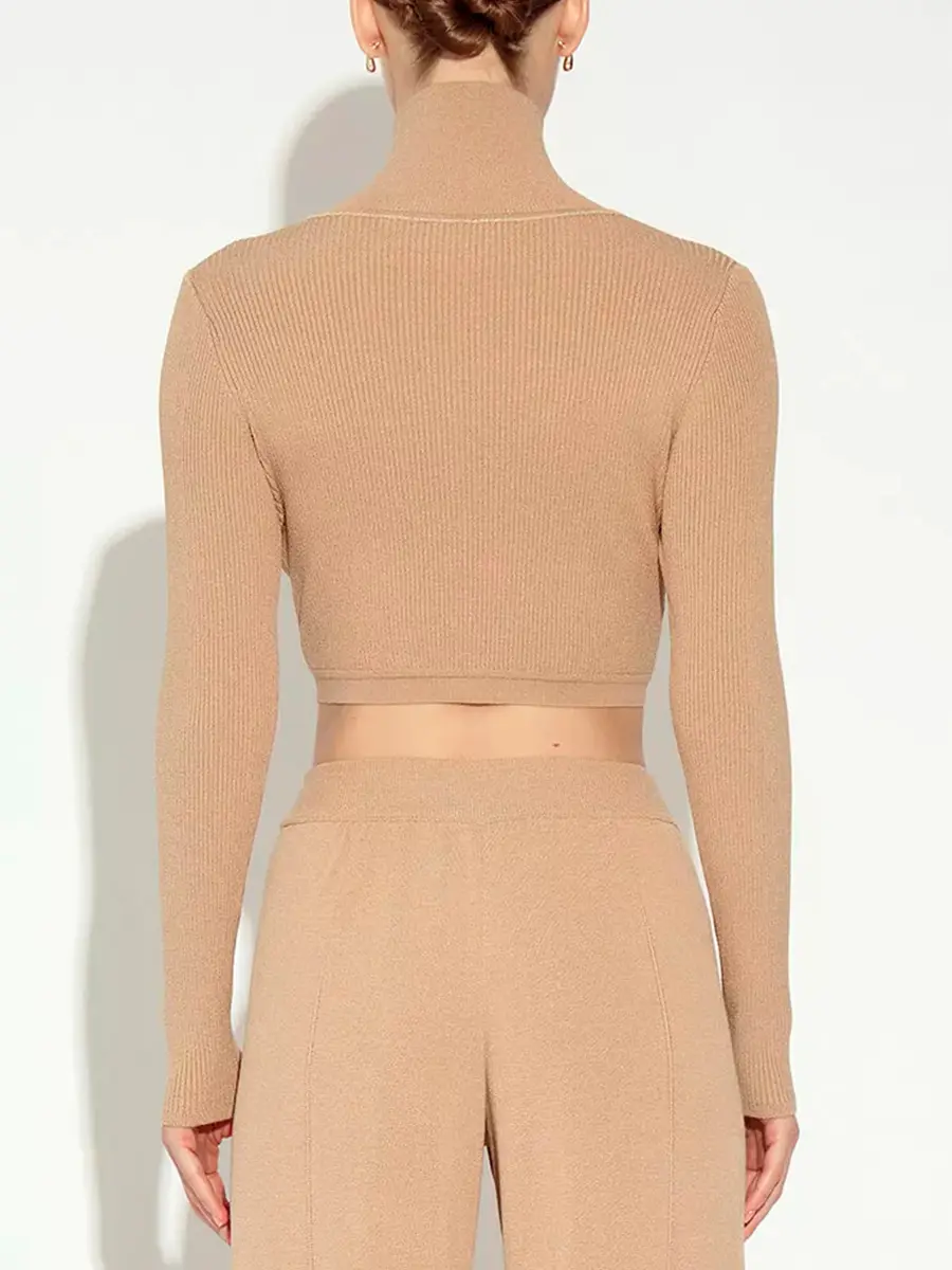 Джемпер из шелка и вискозы