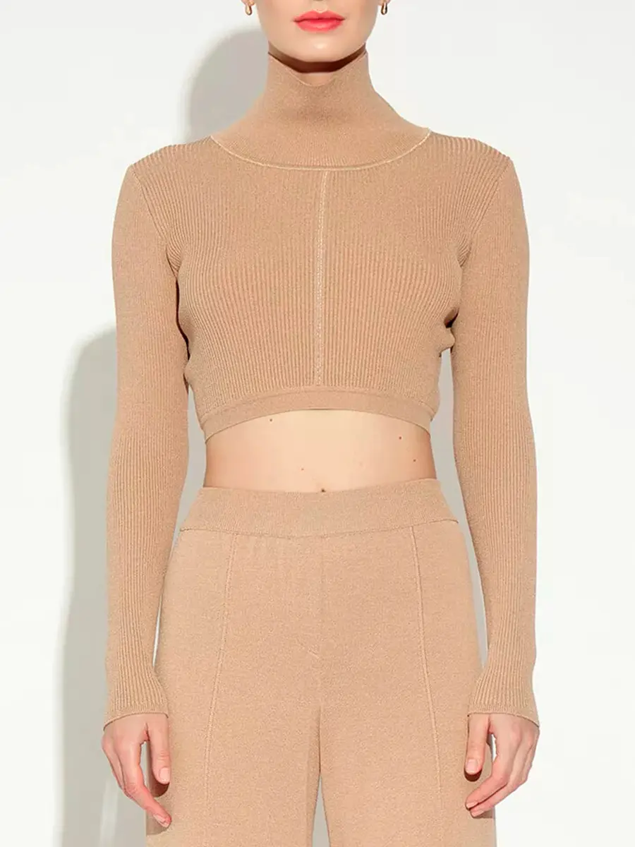 Джемпер из шелка и вискозы