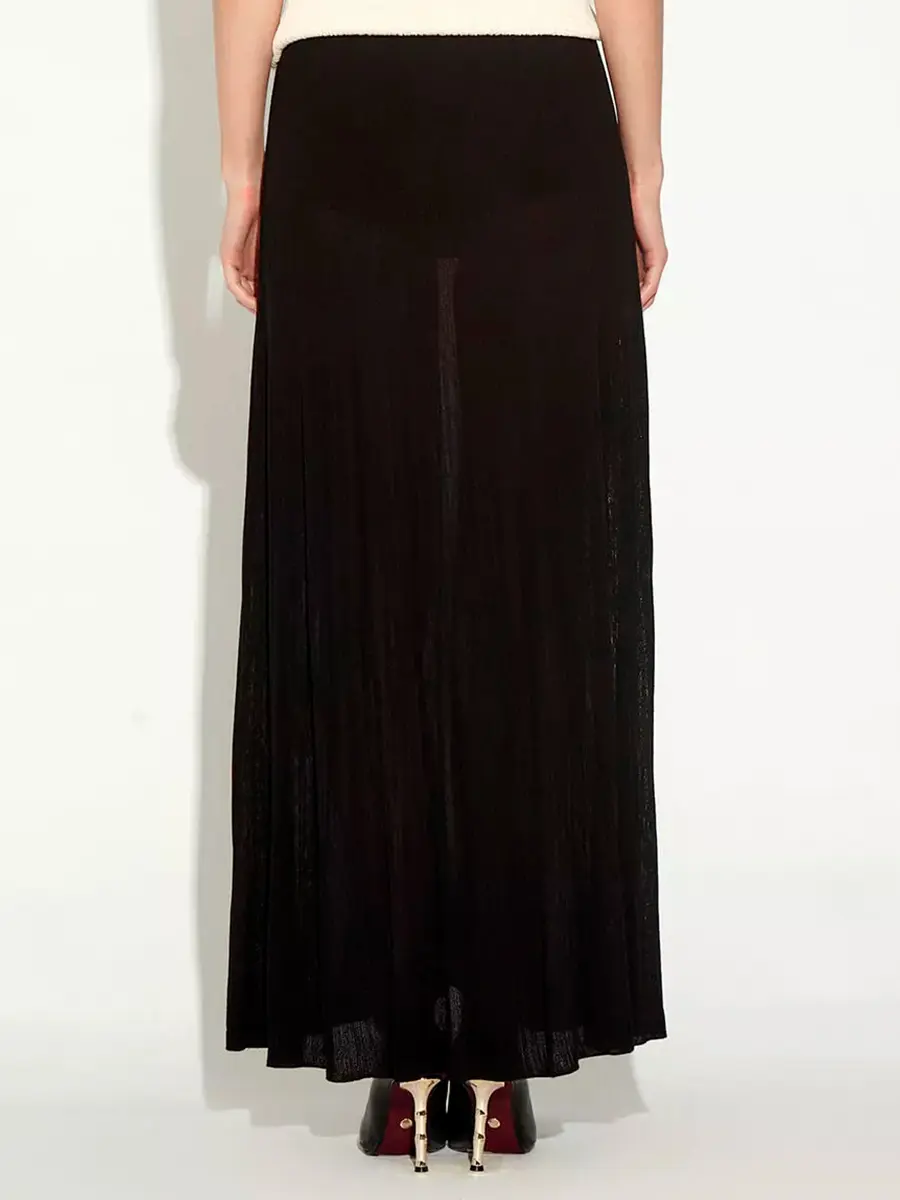 Юбка шелковая