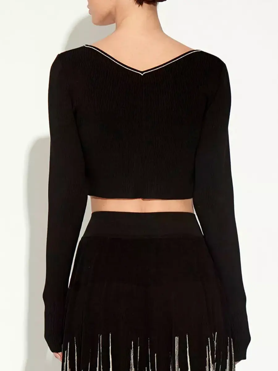 Кардиган из шелка и вискозы