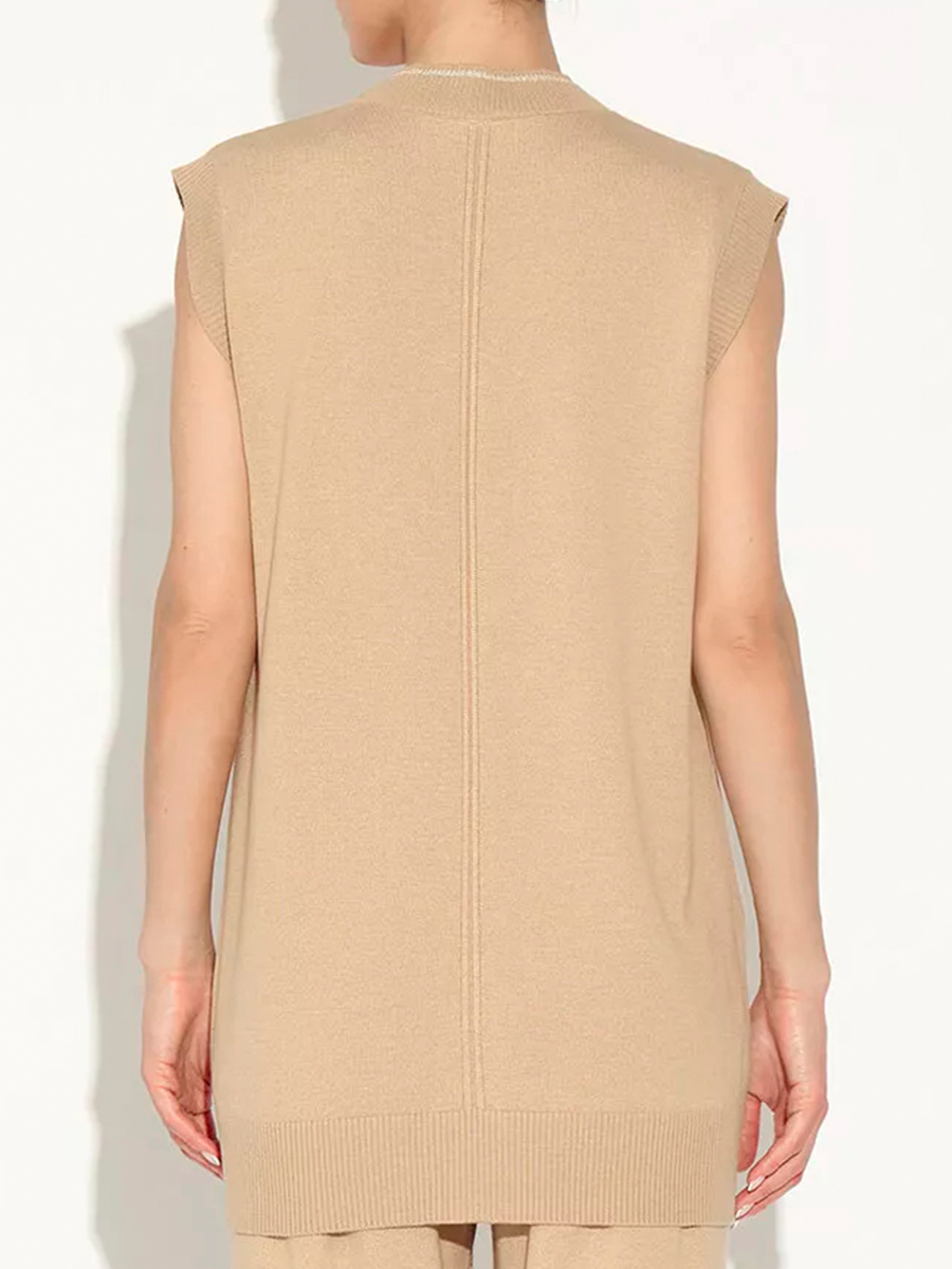 Жилет шелковый