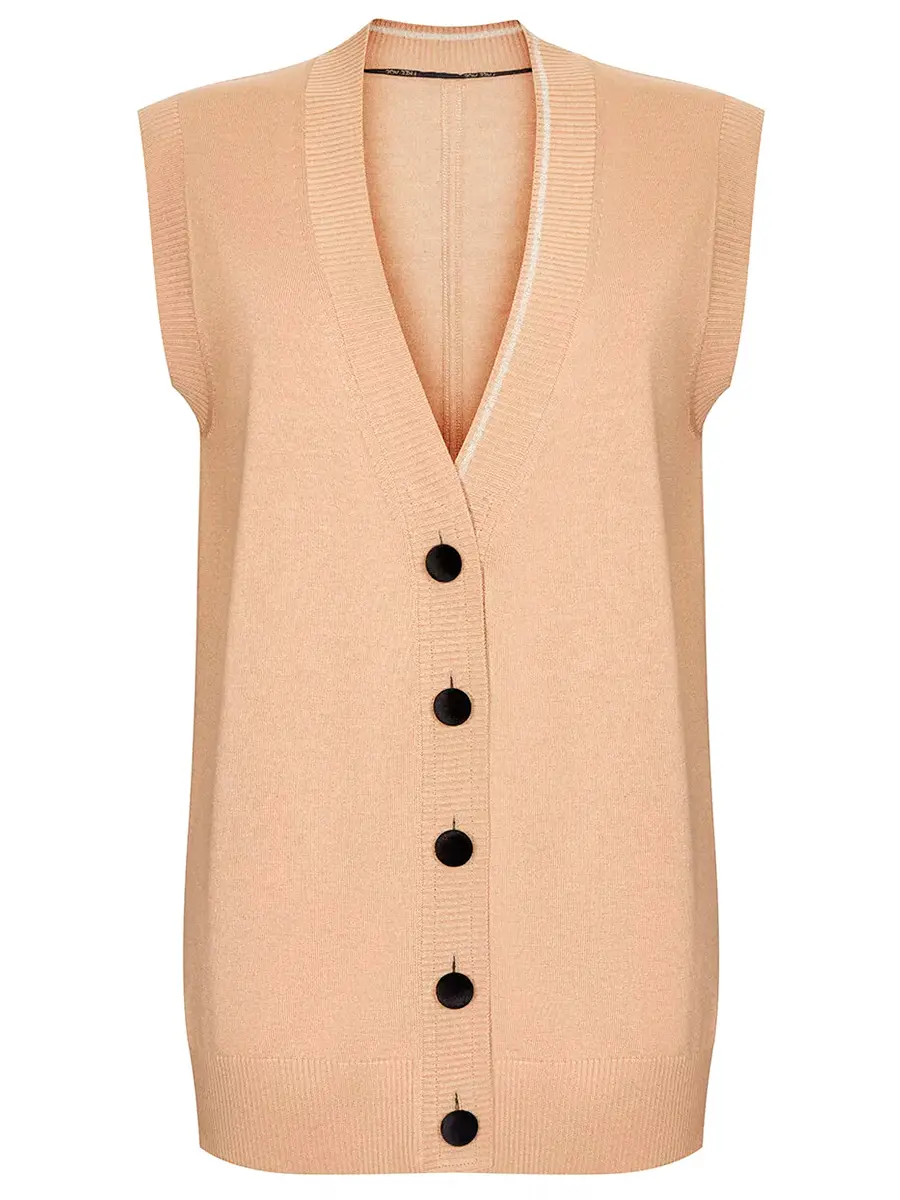 Жилет шелковый