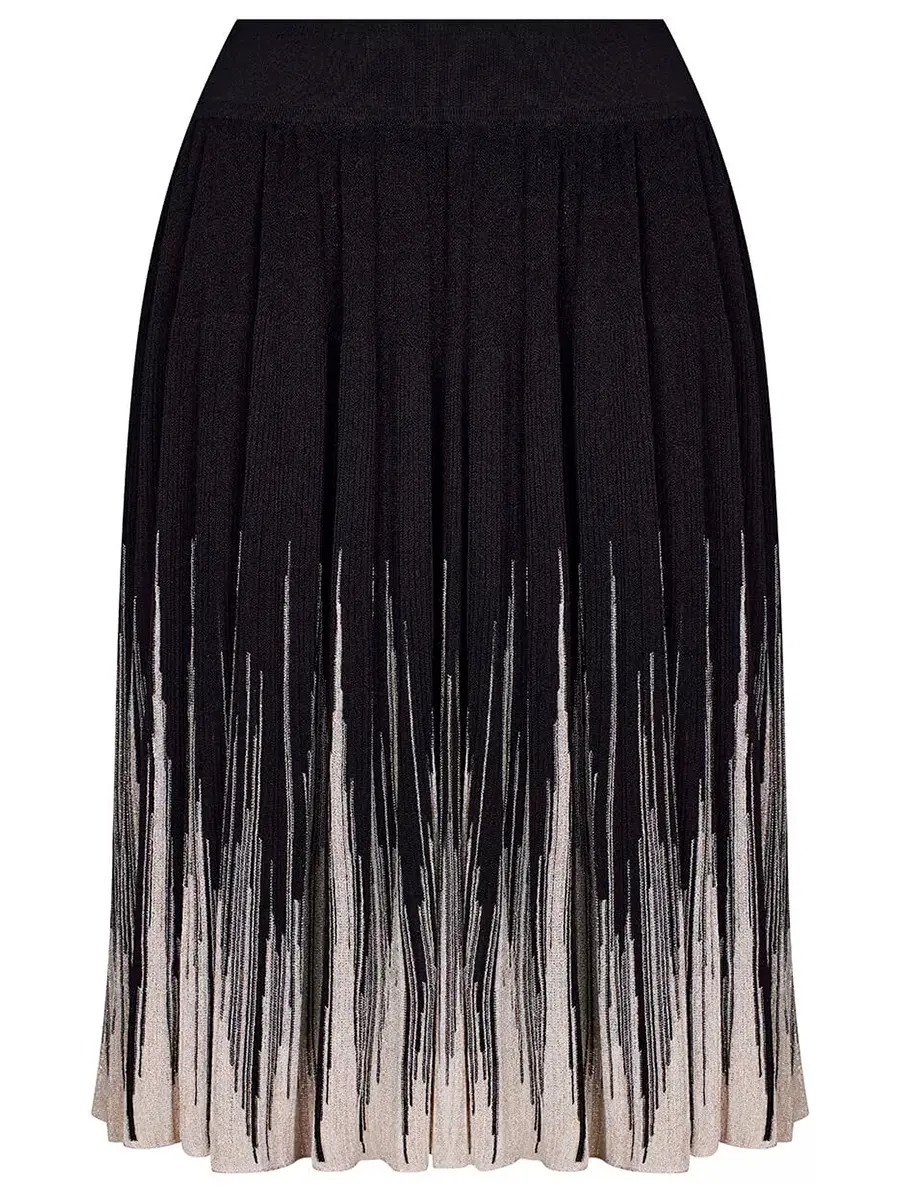 Юбка из шелка и вискозы