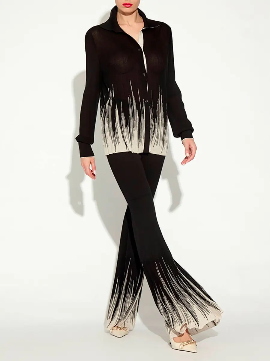 Брюки шелковые