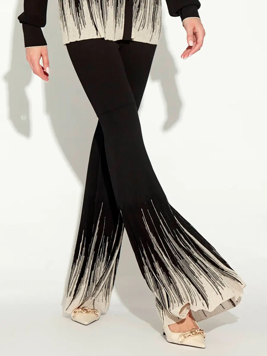 Брюки шелковые