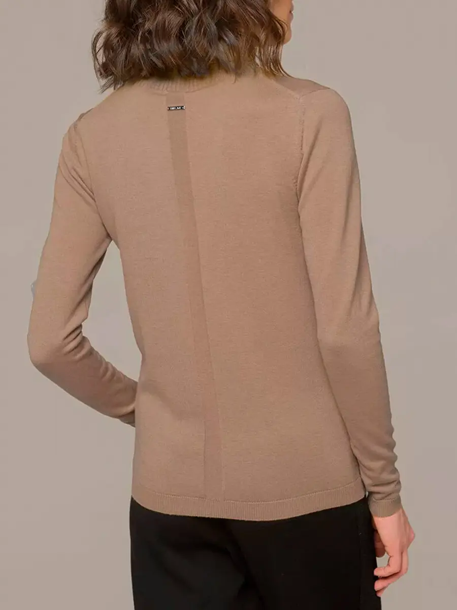 Водолазка из шерсти и шелка