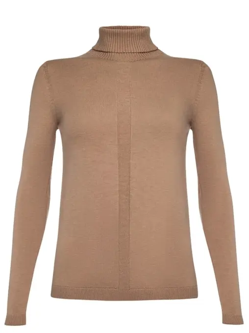 Водолазка из шерсти и шелка FREE AGE