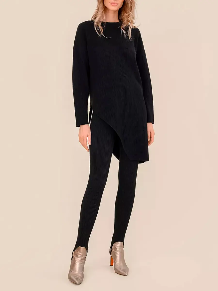 Леггинсы шерстяные