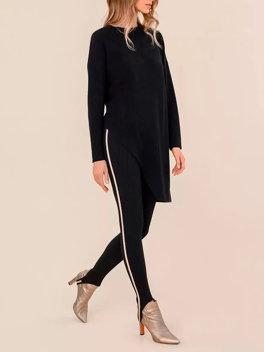 Леггинсы шерстяные