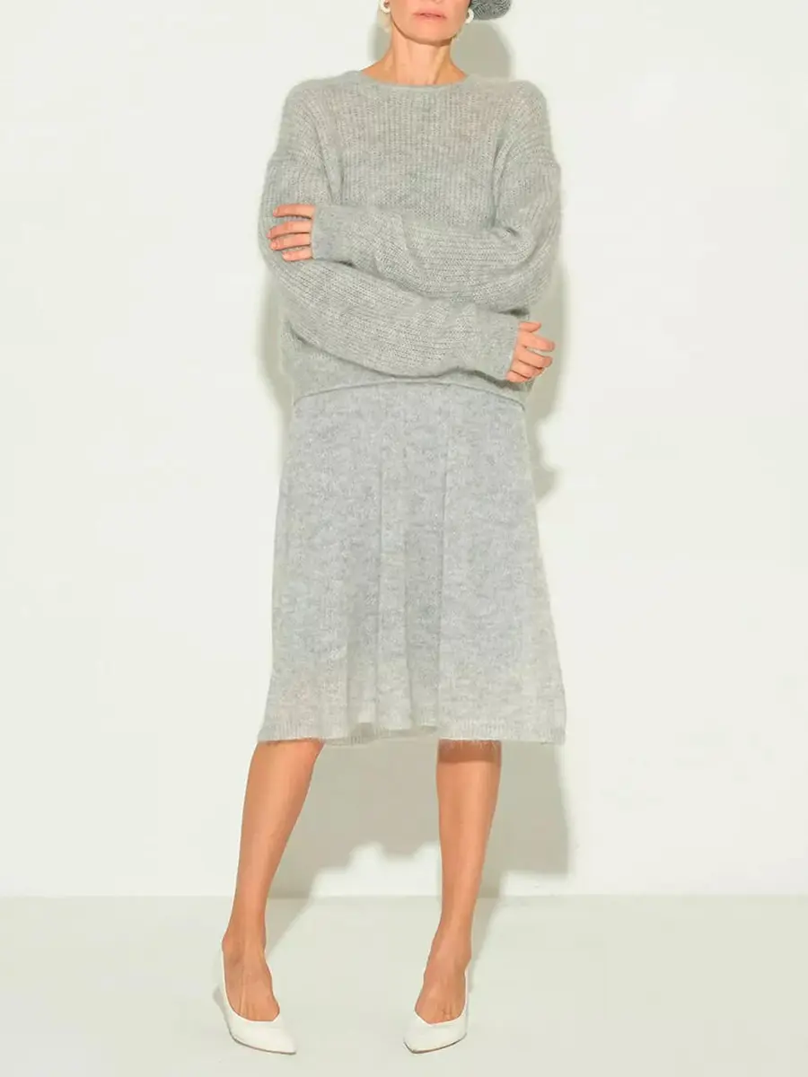 Джемпер из мохера